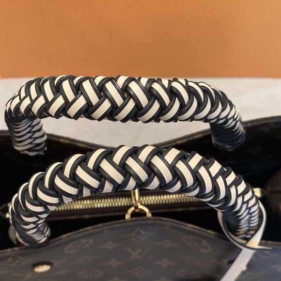 Louis Vuitton Braided Montaigne MM Satchel - Picture 7 of 16